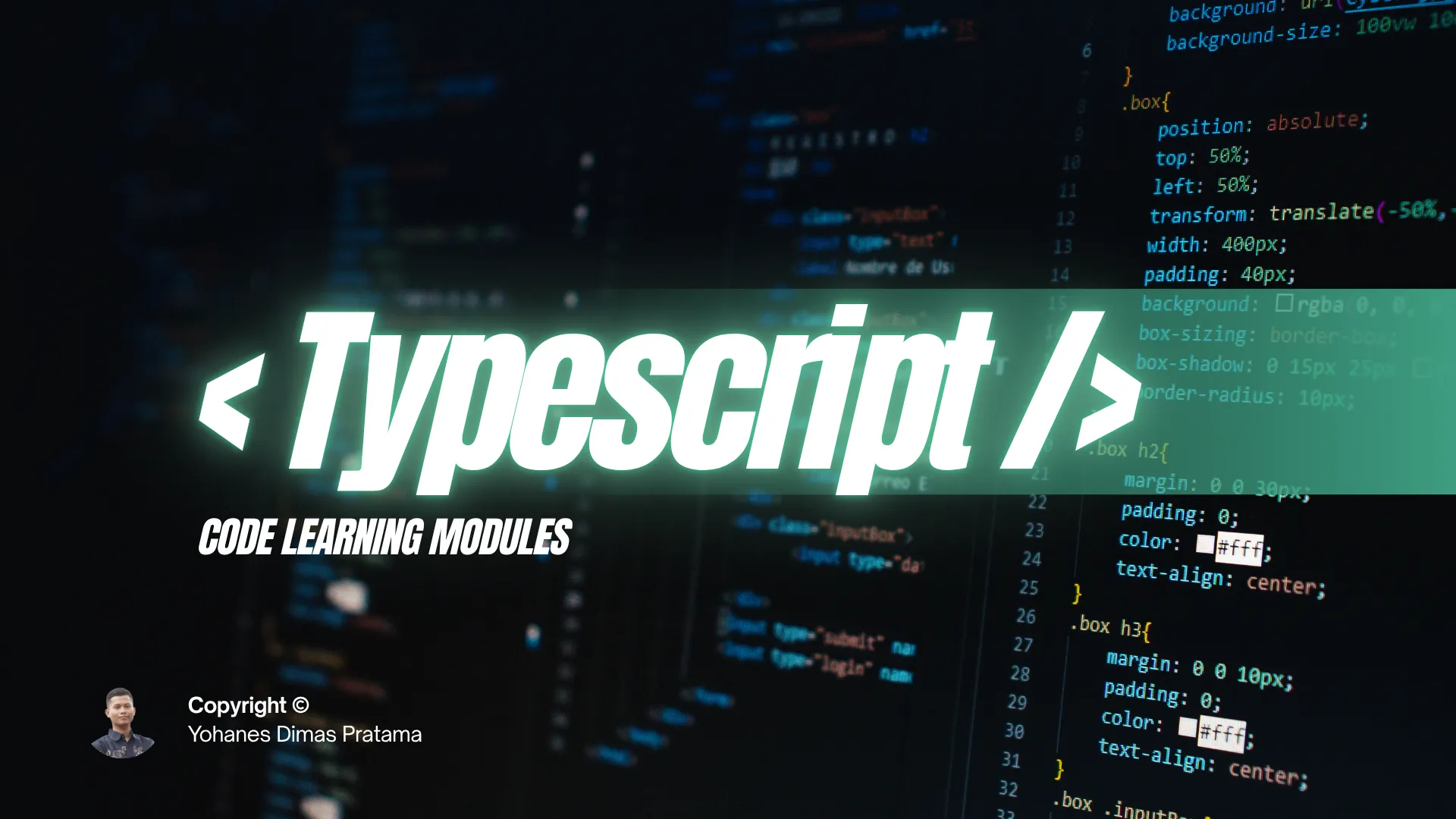 TypeScript Learning Modules - Preview 1